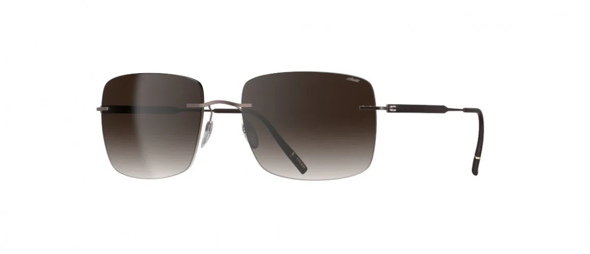 Silhouette Chesterman Rimless 8752 Sunglasses - view 11